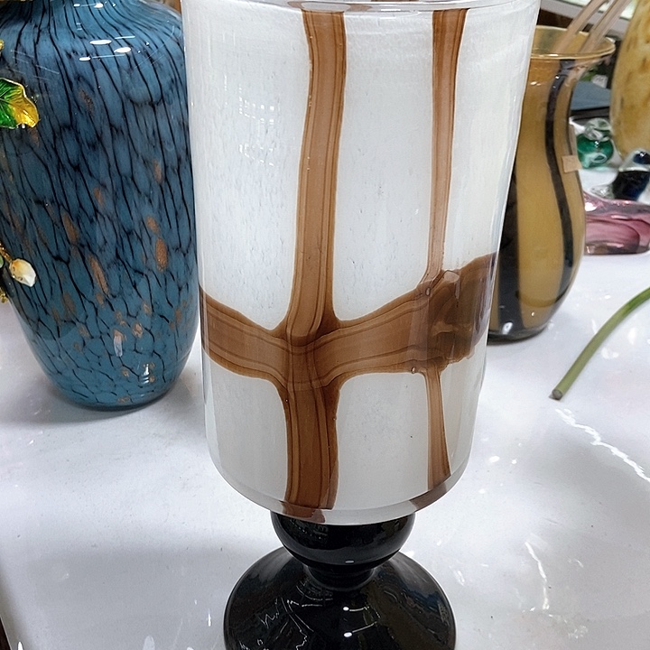 琉璃R****n高度40厘米风灯花瓶