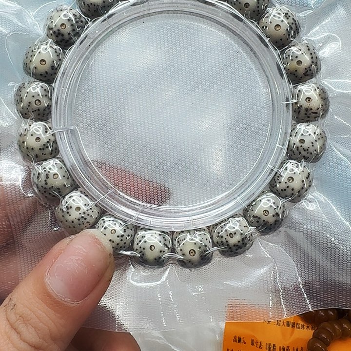 星月菩提手串597入门绿魔星月菩提11桶单圈