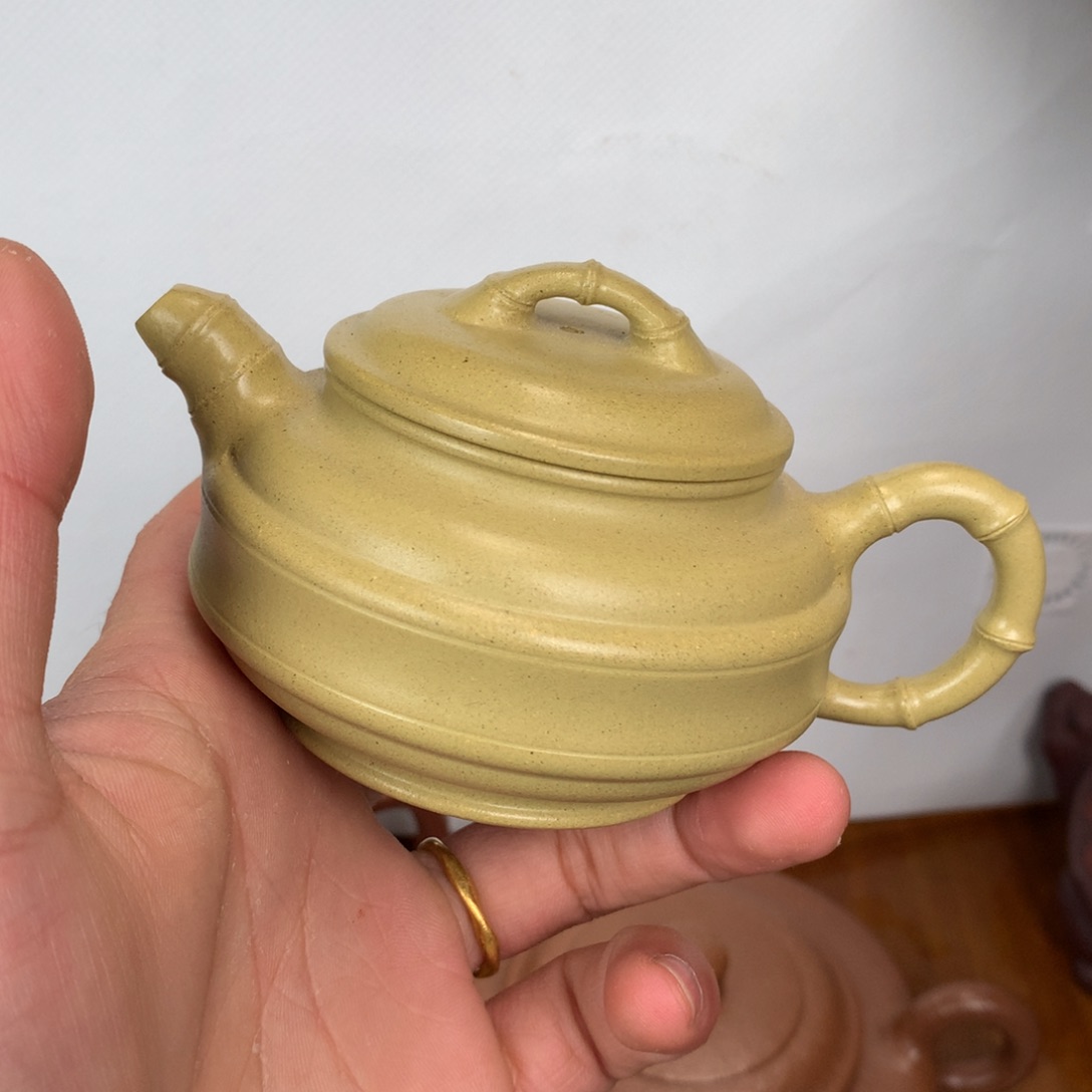 紫砂茶杯默原矿紫砂