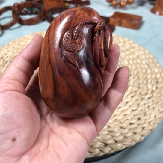 黄花梨/降香黄檀享**活海南黄花梨手把件