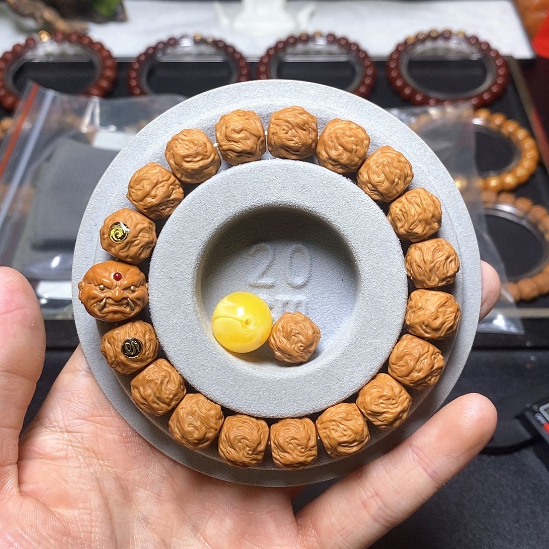 吊坠猴头核桃全品双标款獠牙恶僧龙蛇 尺寸13左右 69号