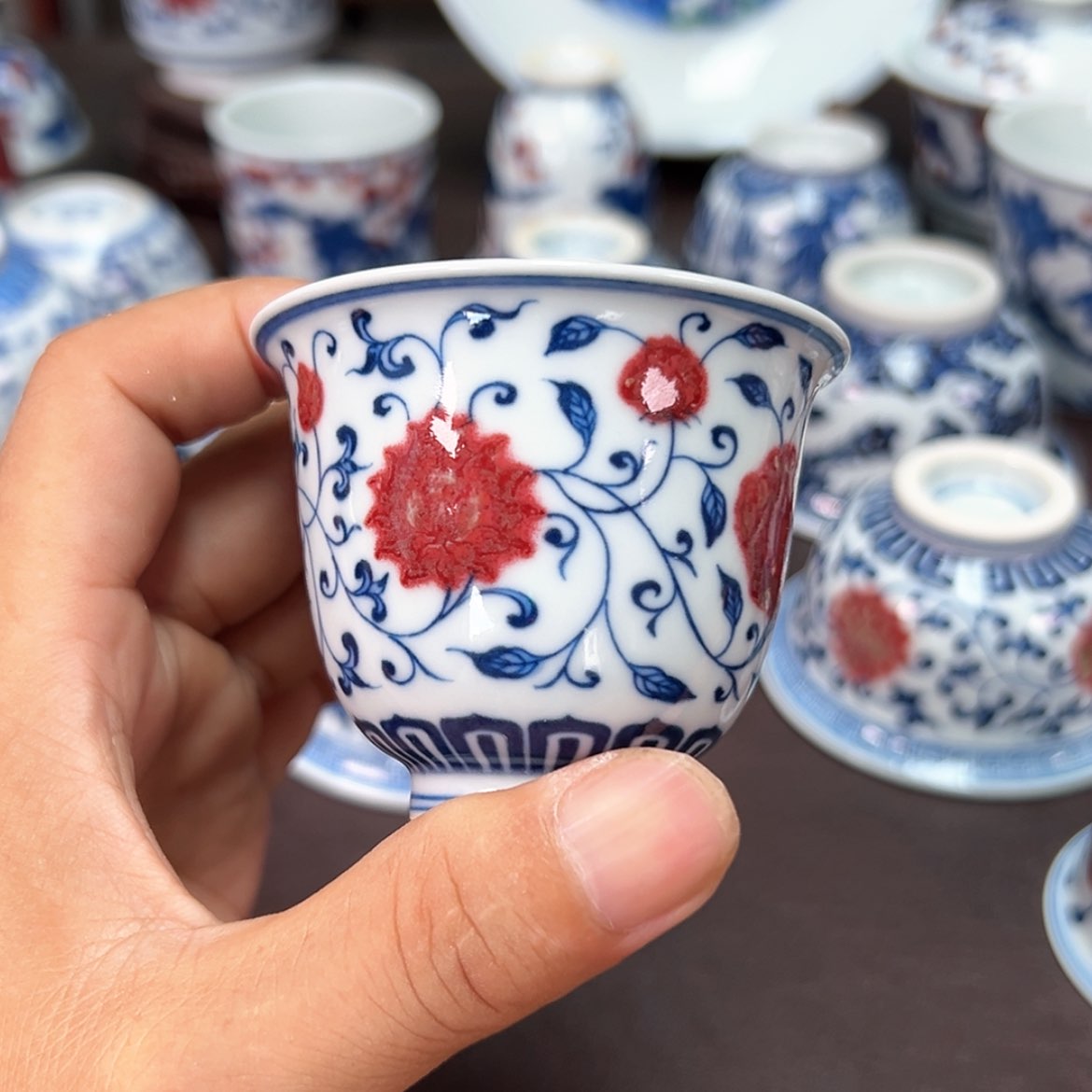 【闪购商品】像**样景德镇陶瓷艺术杯