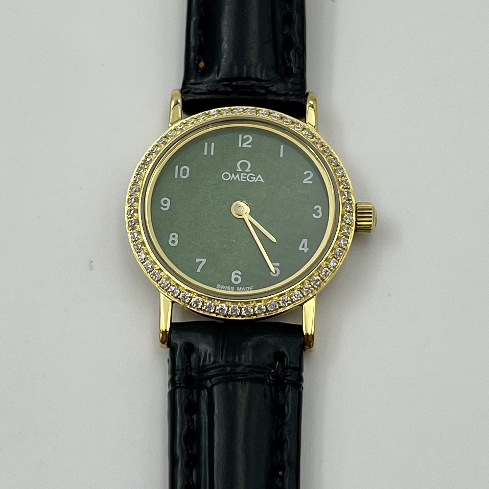 95新 Omega/欧米茄 欧米茄/碟飞/女表/石英/22mm/0476