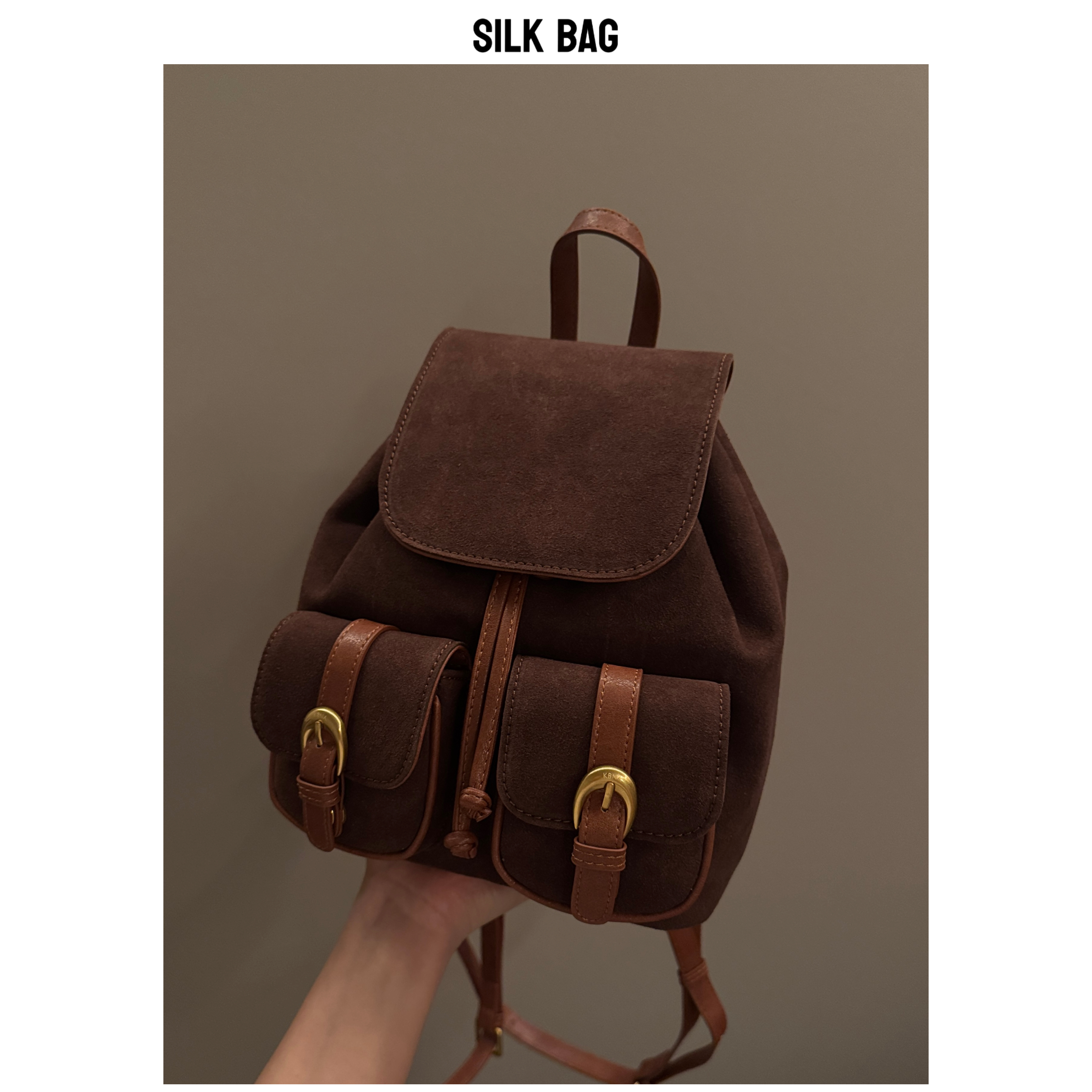 秋季新品 复古帆布 单肩 双肩包