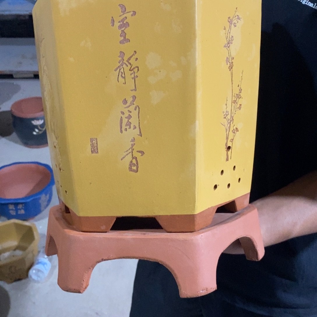 紫砂花盆口径口径20 23