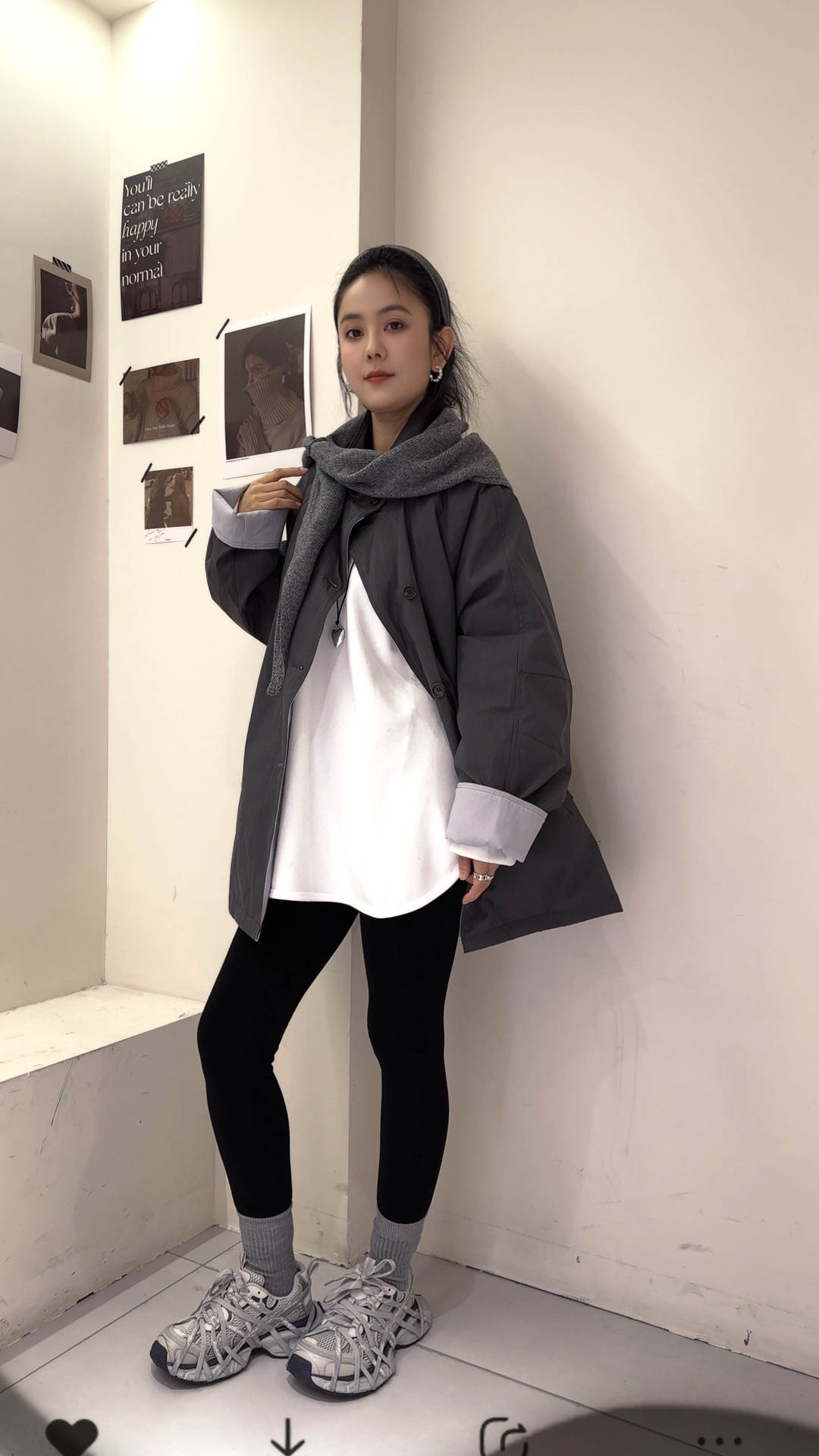 配披肩立领单排扣宽松休闲风衣外套2025秋冬新款时尚百搭长袖风衣