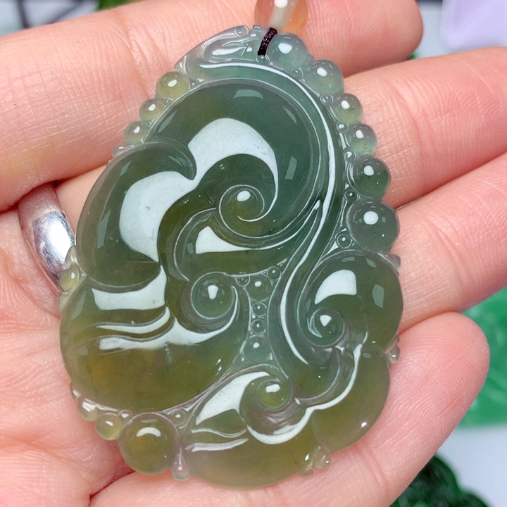 翡翠吊坠(不含链)未镶嵌