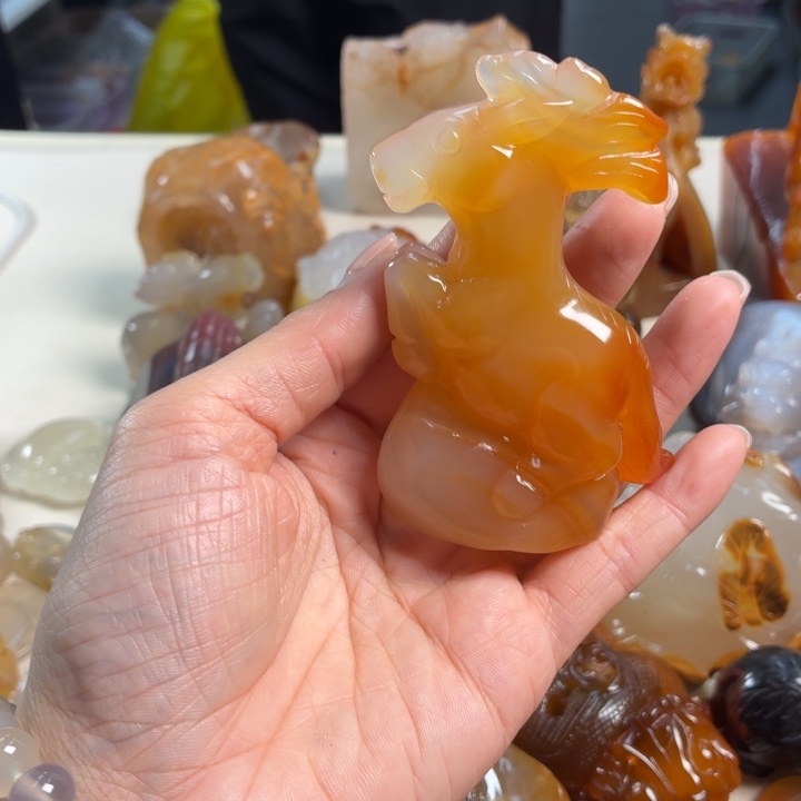 玛瑙/玉髓未镶嵌吊坠(不含链)