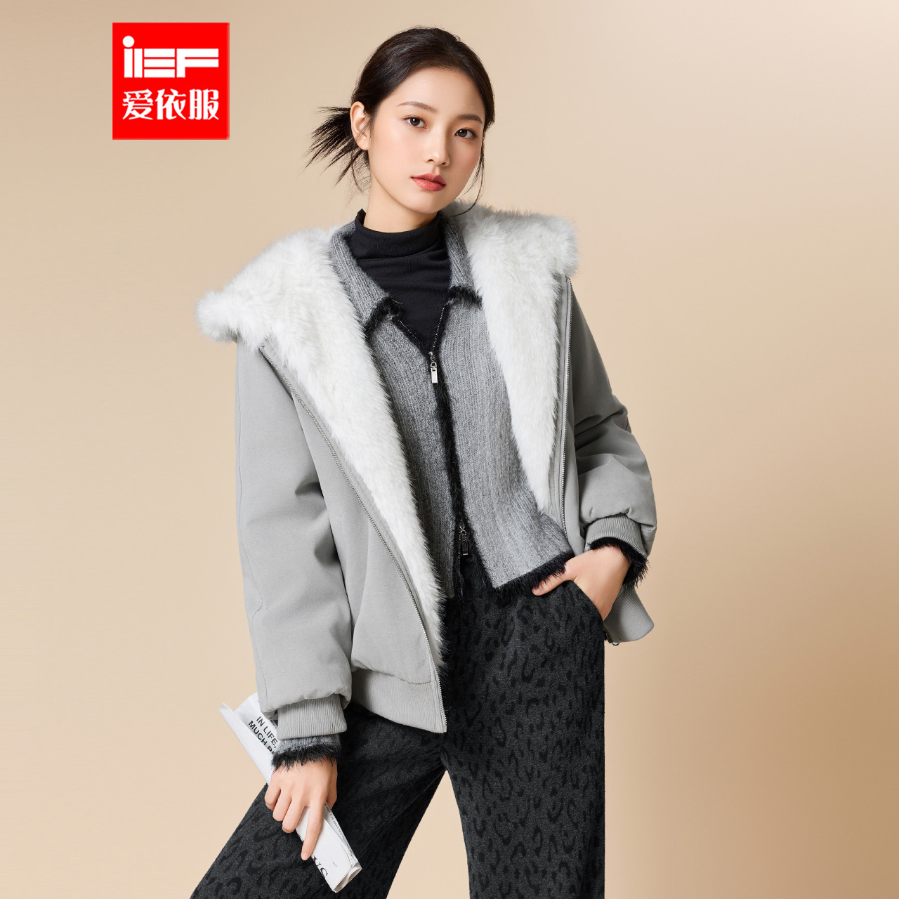 IEF/爱依服2025新款冬季梭织外套