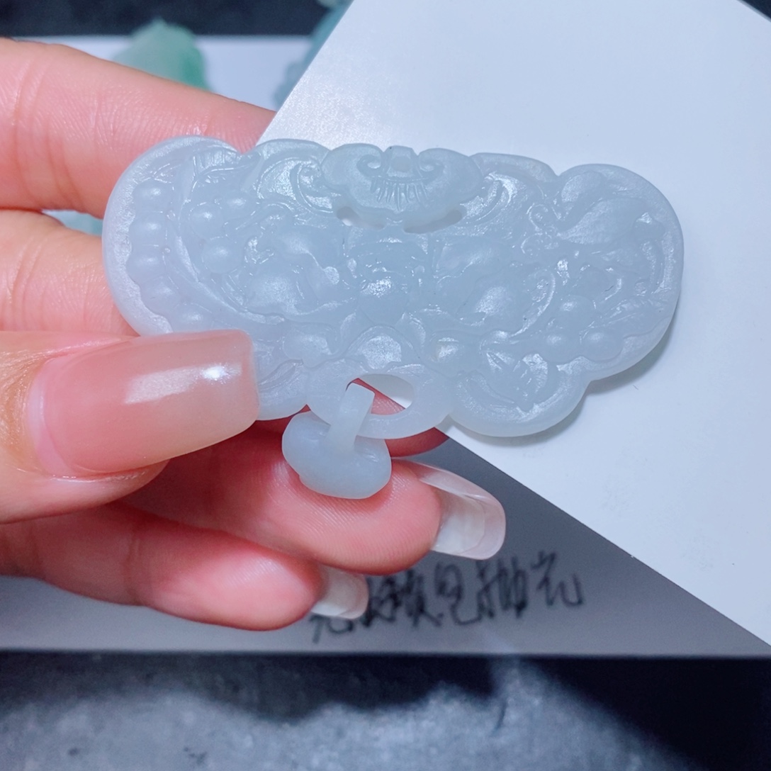 高***g未镶嵌吊坠定制翡翠