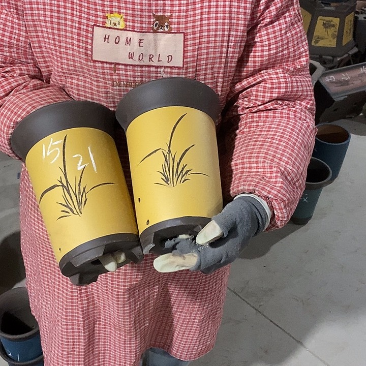 紫砂花盆紫砂花盆