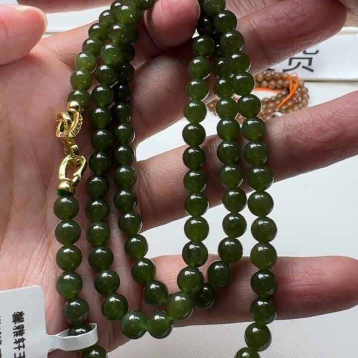和田玉手串未镶嵌