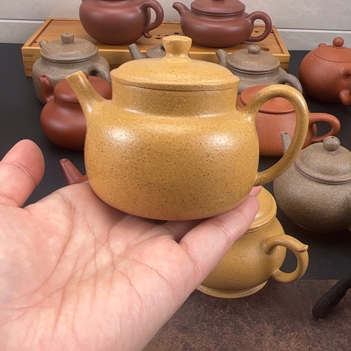 紫砂茶壶全手工言心170cc