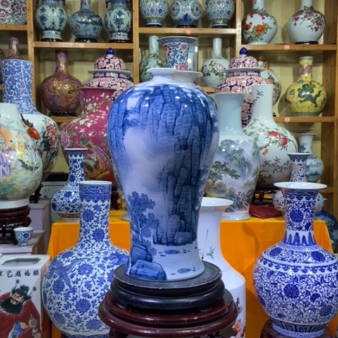 景德镇陶瓷花瓶摆件