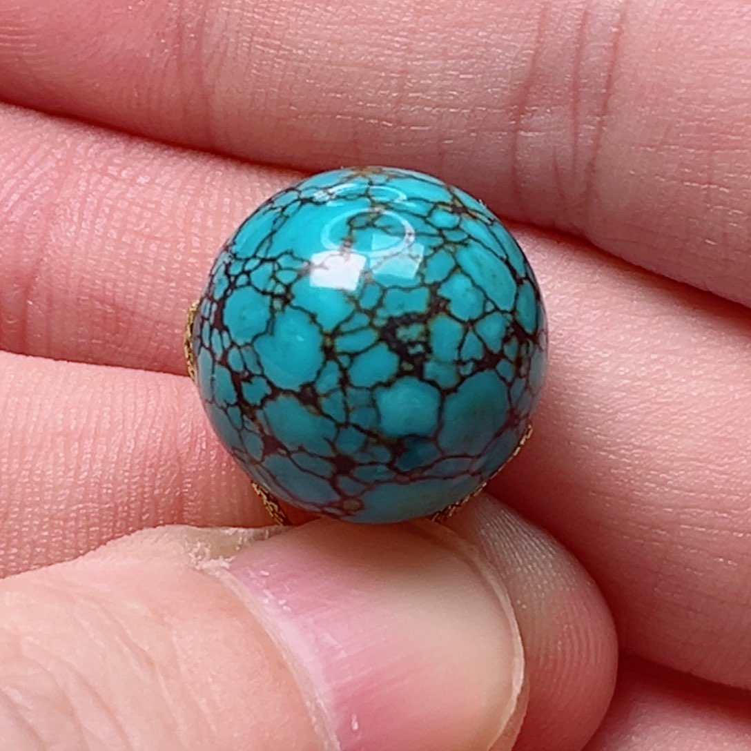 绿松石16.4圆珠未镶嵌