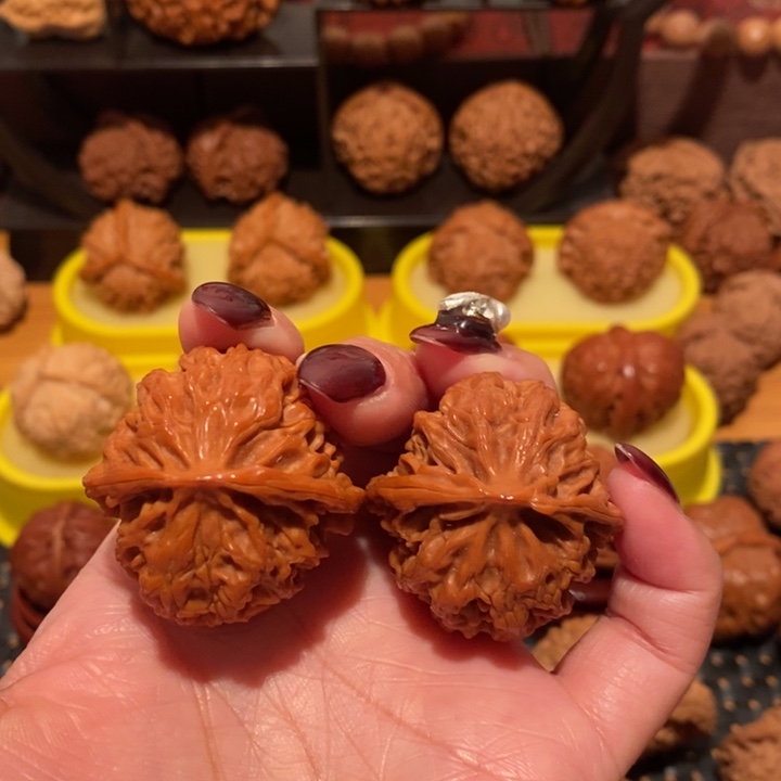 文玩核桃吊坠苹果圆36