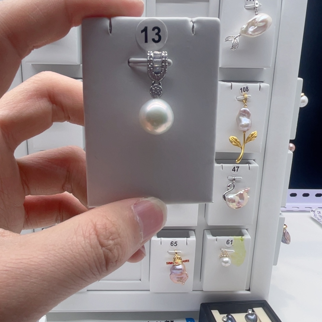 颈饰淡水珍珠合金