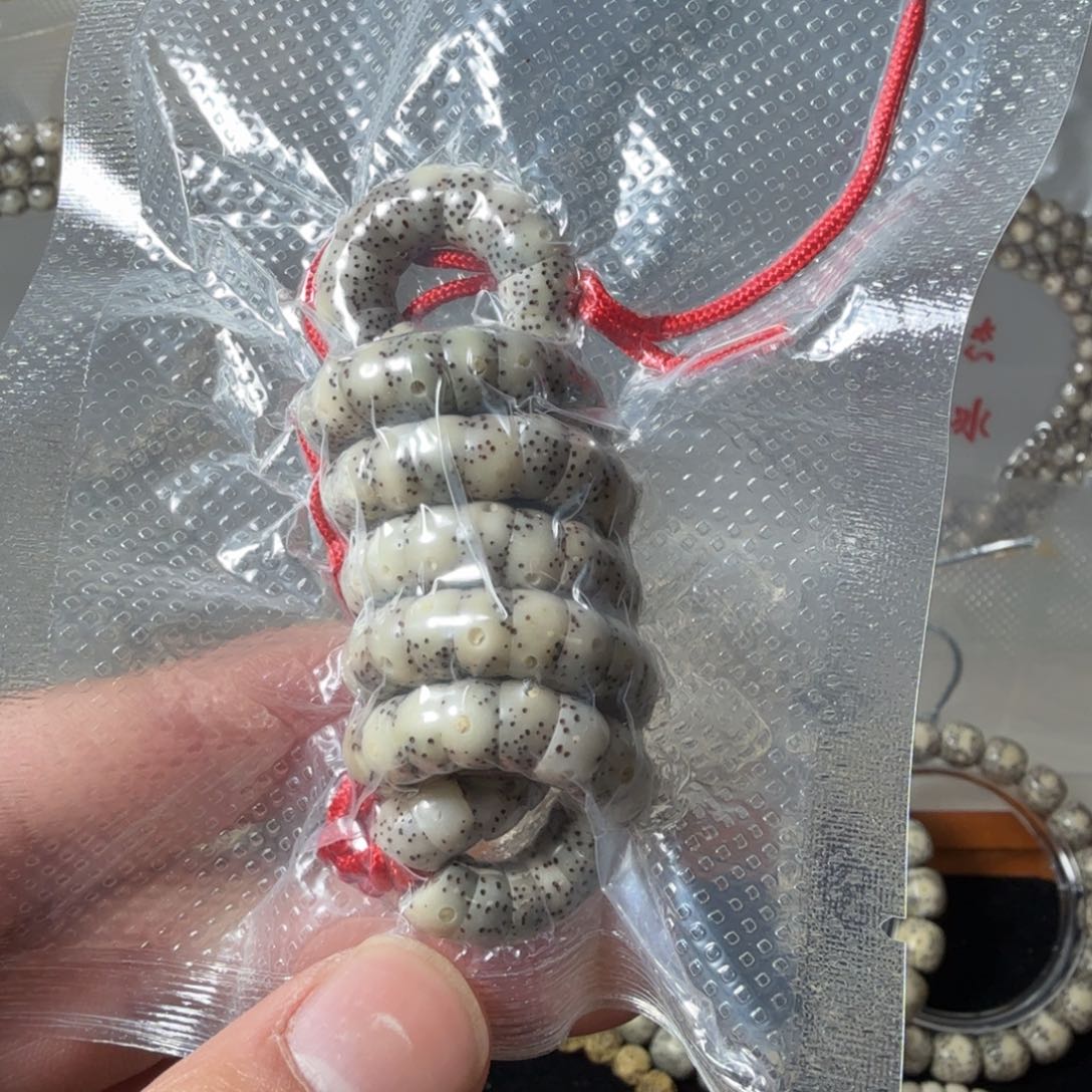 星月菩提吊坠同藤月留白大肠7