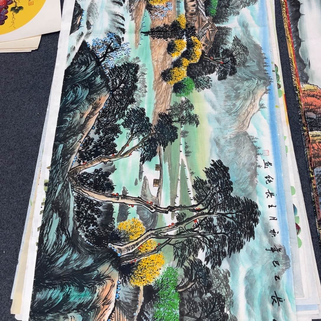 国画明月的直播间10
