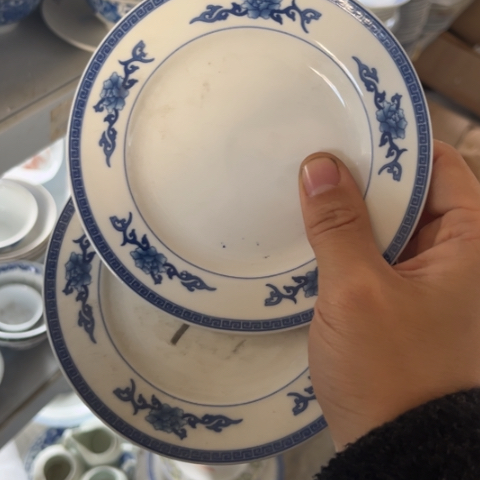 其他瓷5寸碟两个陶瓷