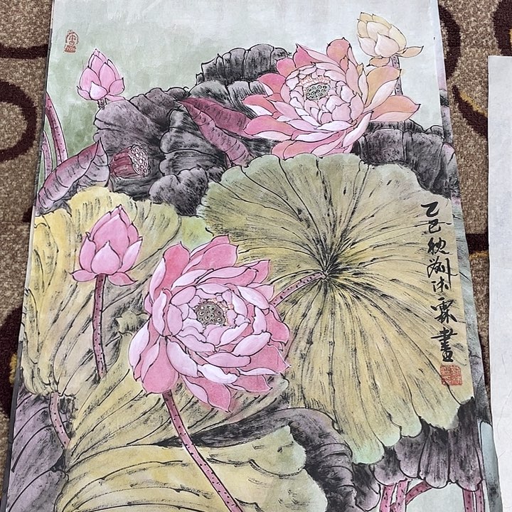 刘***金国画刘沐林老师作品6666