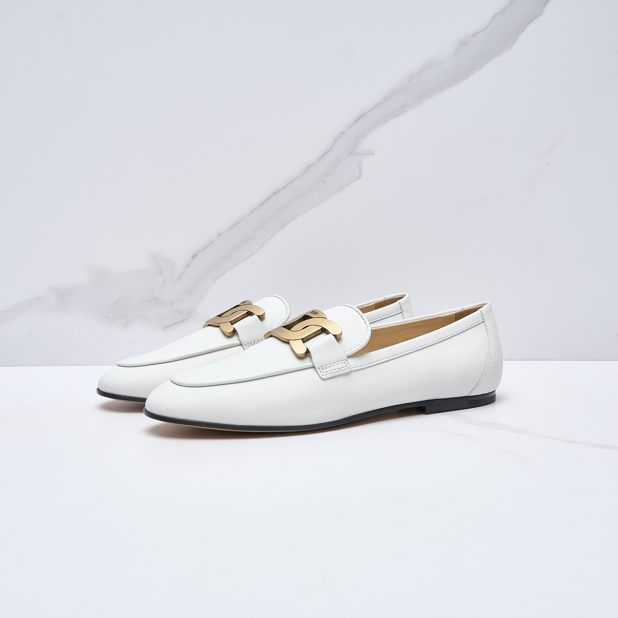 全新未使用  【瑞池女装】Tod‘s女士经典麻花扣乐福鞋/TSGS00146