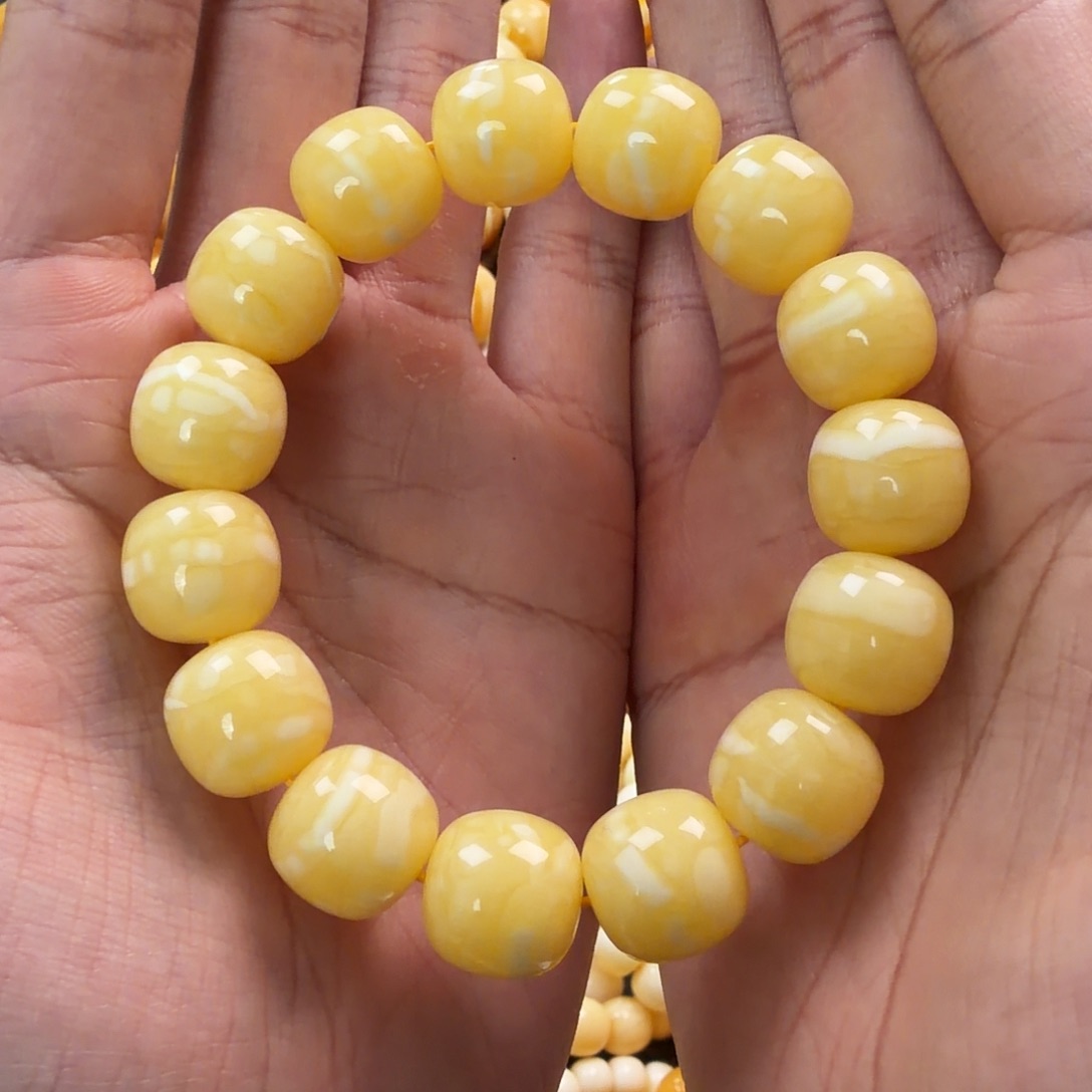 琥珀未镶嵌珠宝奇石15mm同料