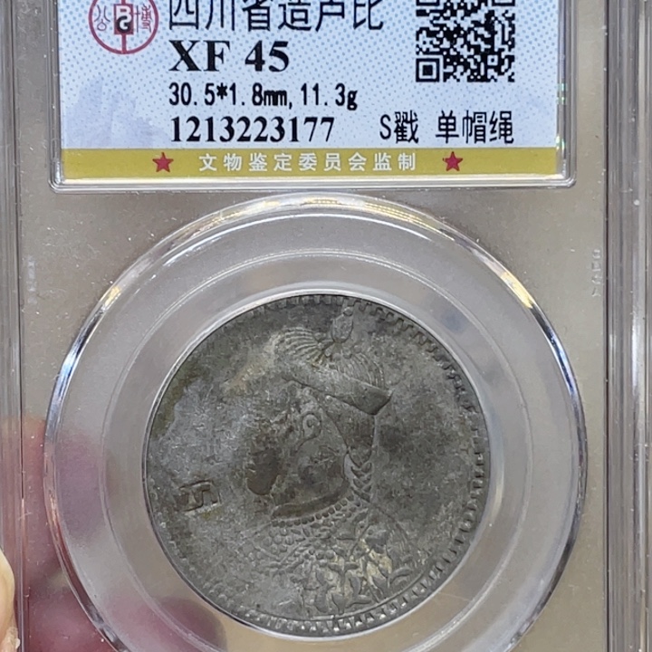 银古钱币一枚图片品相