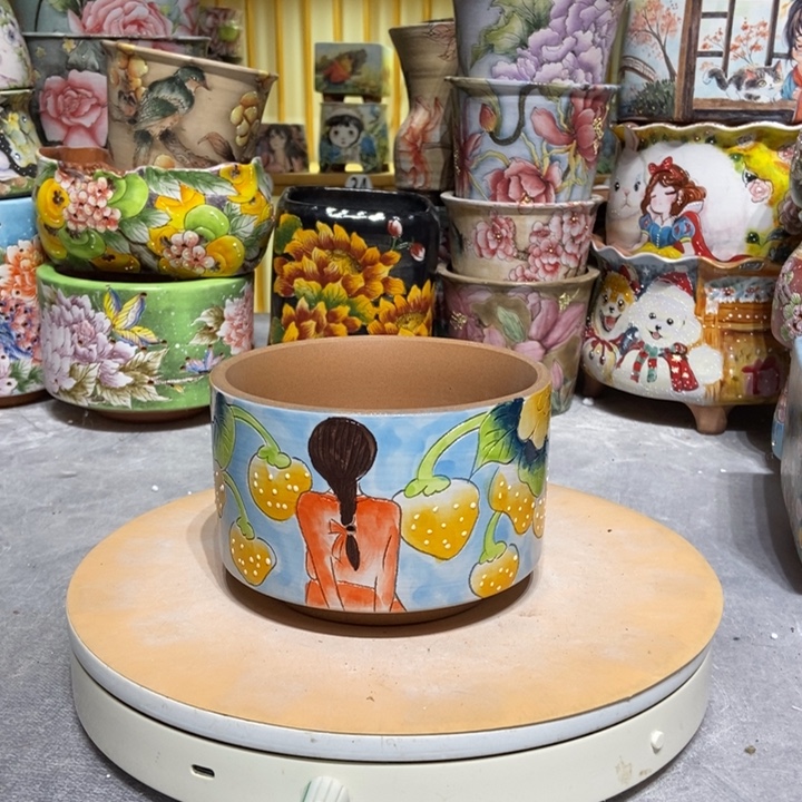 景德镇艺术手绘作品