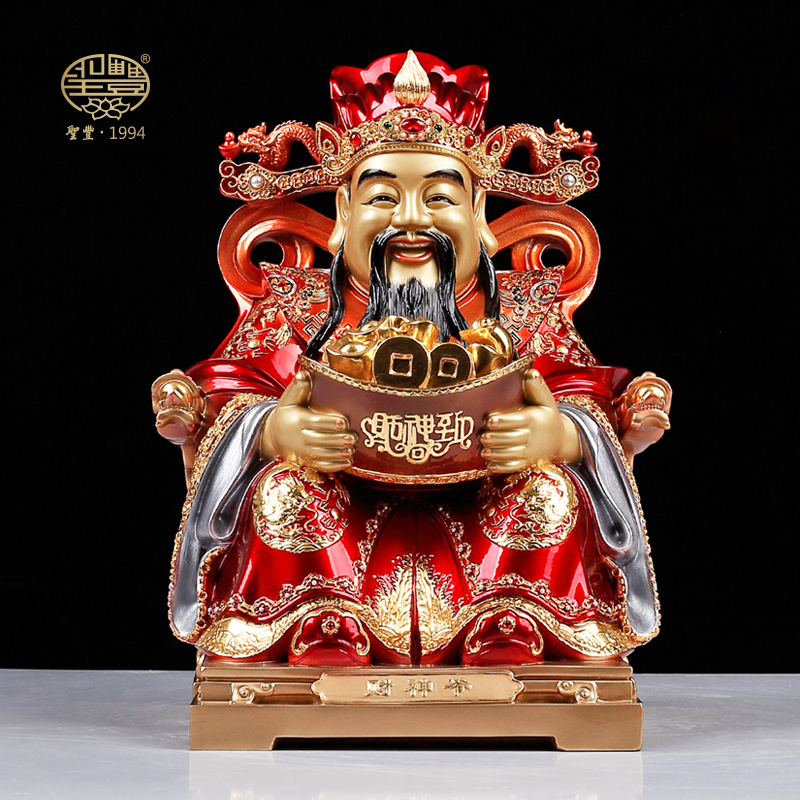 圣丰造像黄铜龙五爷铜像龙五爷神像广济龙王菩萨摆件定制