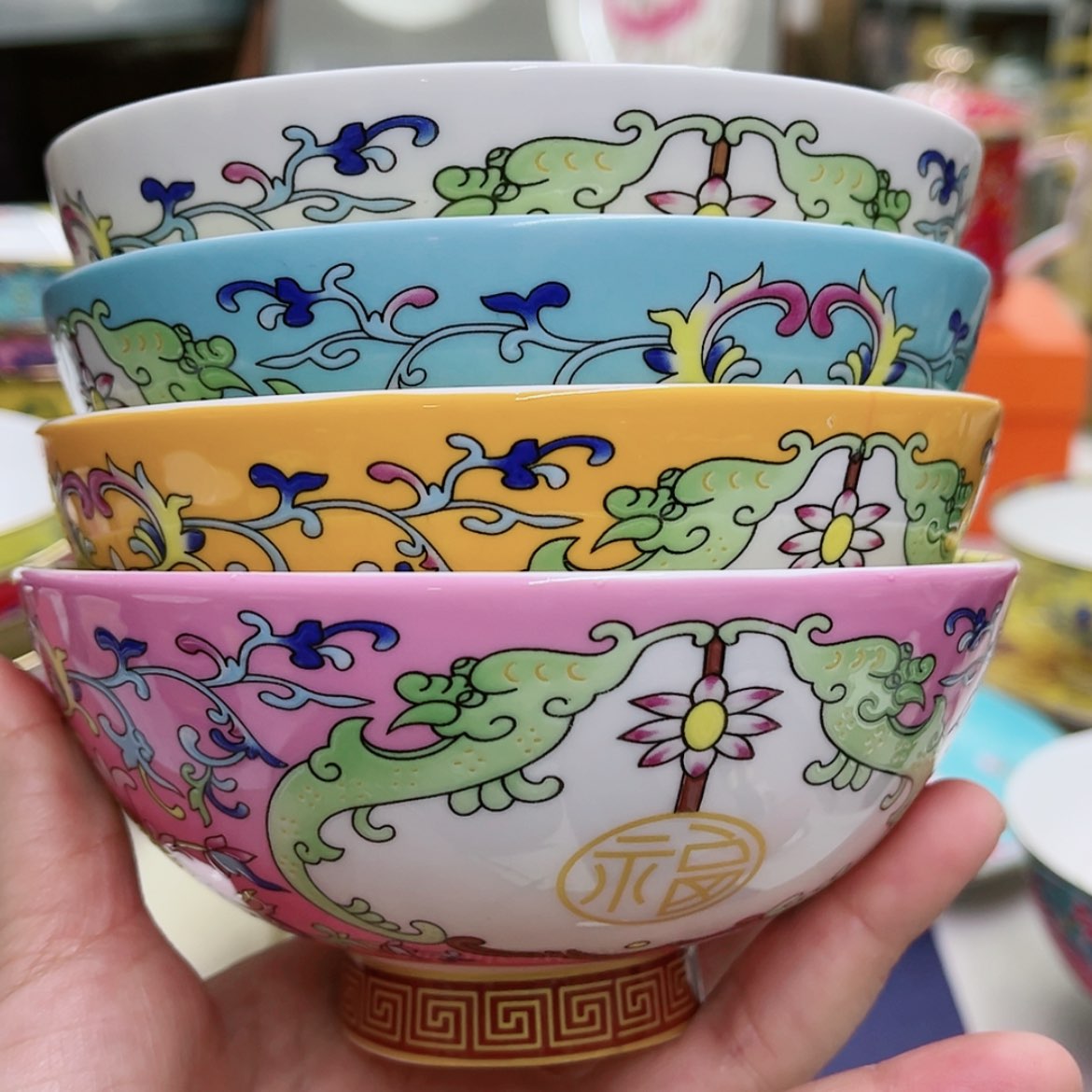 【闪购商品】珐琅5寸4个…………………………