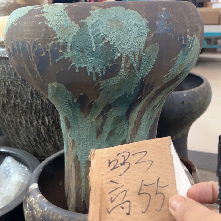 陶瓷景德镇精品花盆栽适合