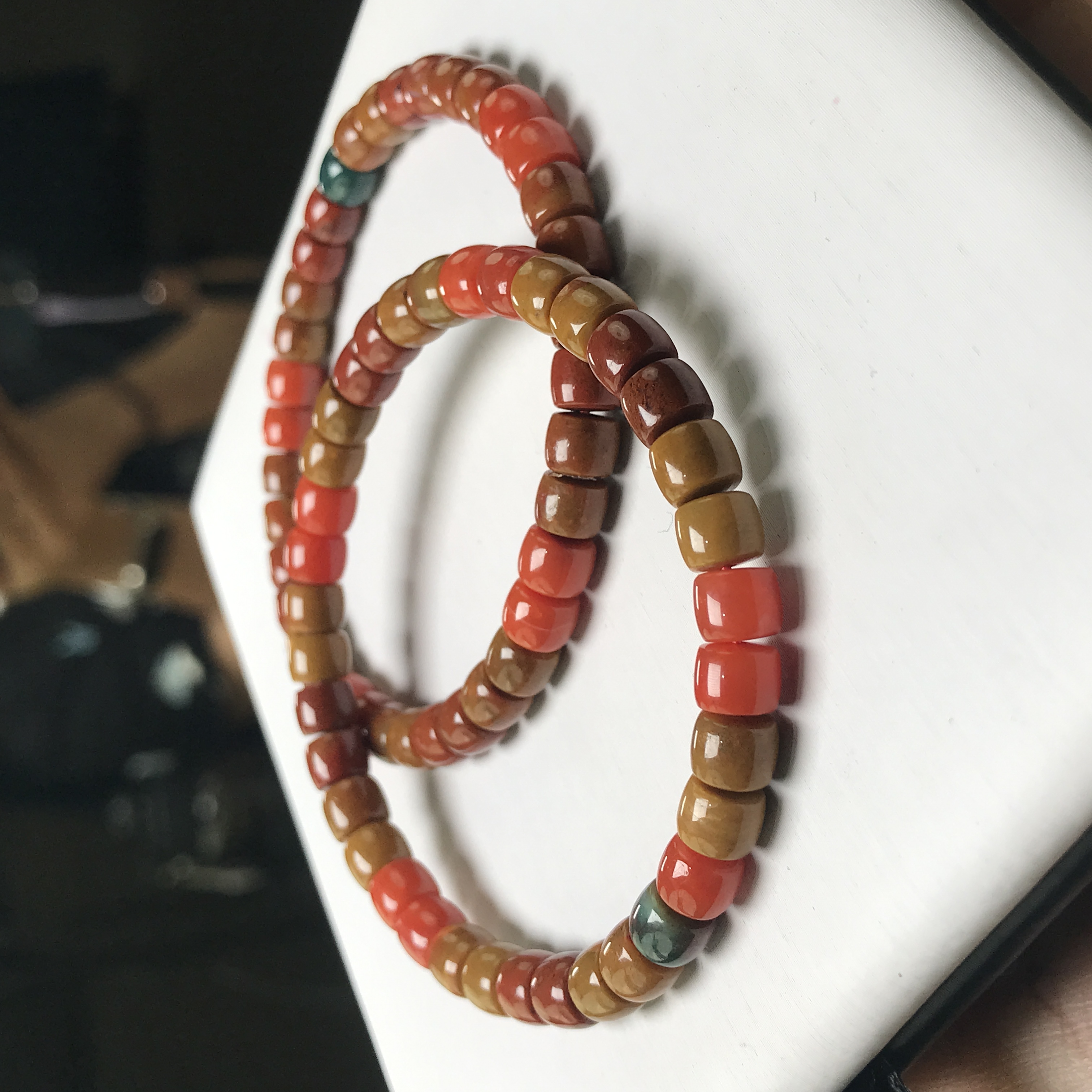 诚信经营支持年退换  云南巧家包浆精工直切手串6mm 多样性发一