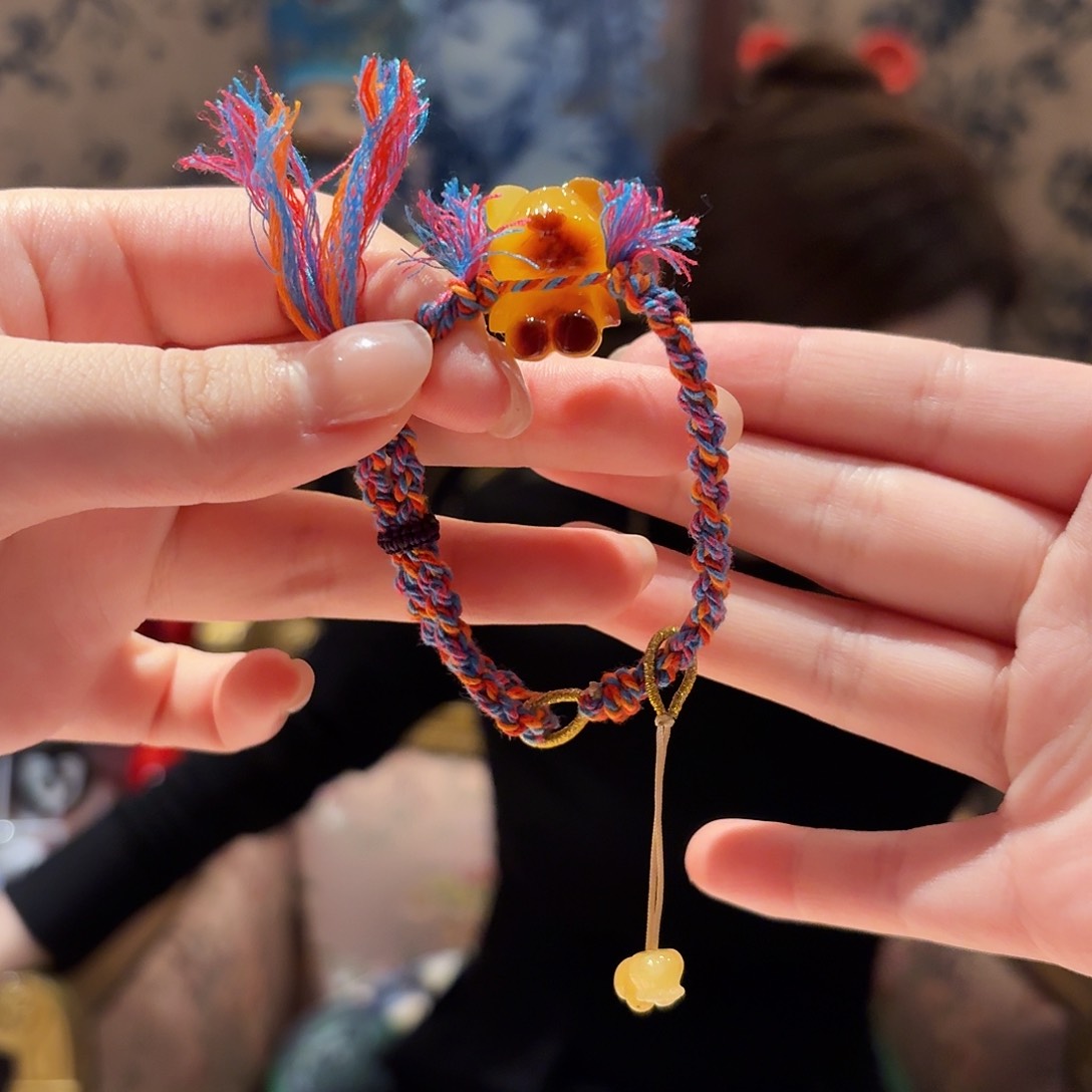 蜜蜡手绳未镶嵌2号