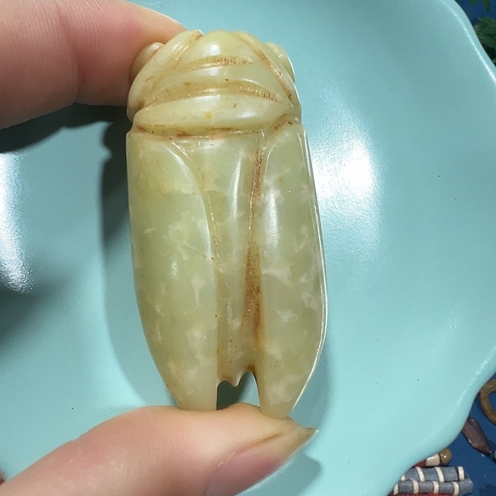 透闪石质玉未镶嵌挂件