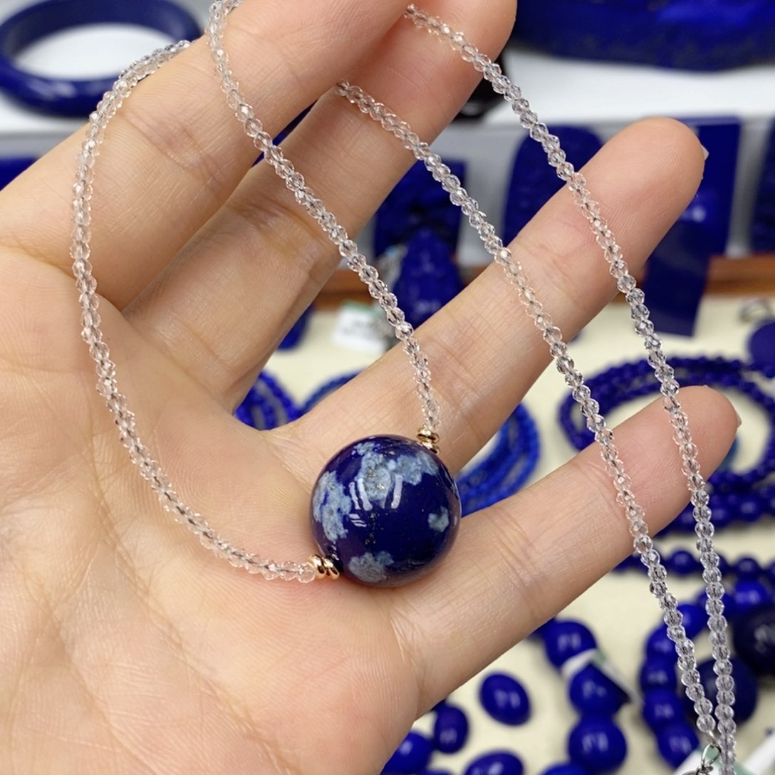 青金石颈饰未镶嵌