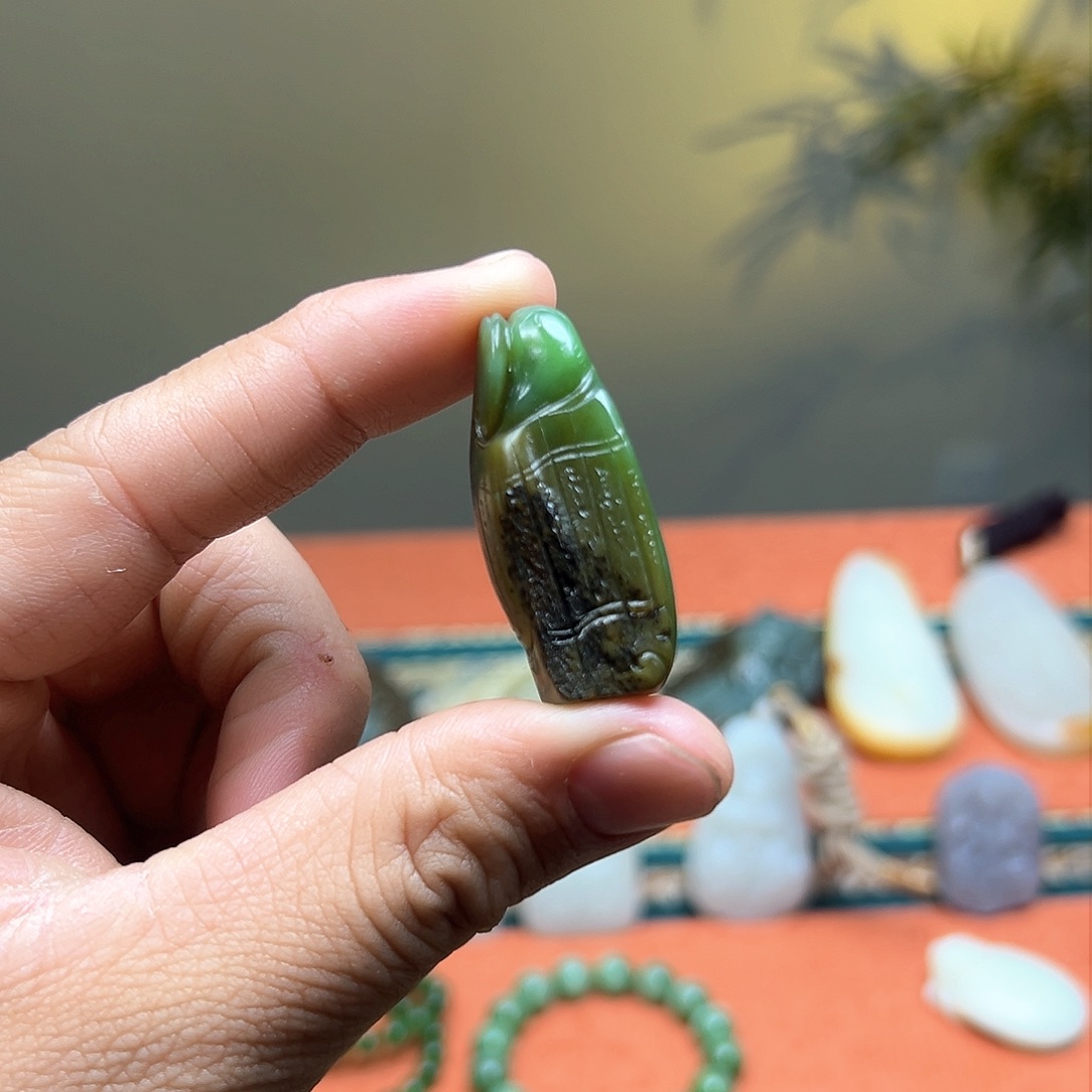 和田玉珠宝半成品未镶嵌