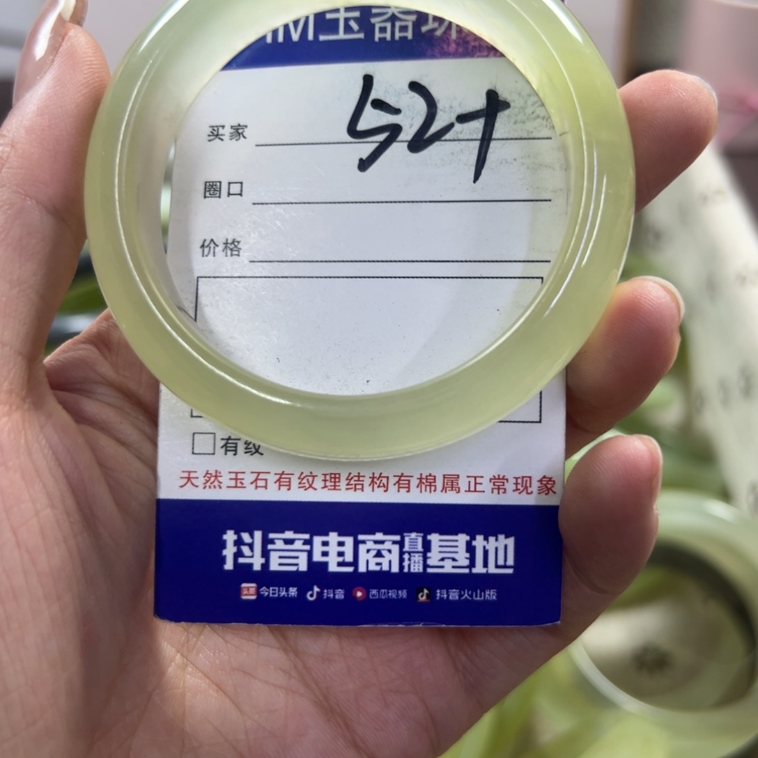 蛇纹石玉手镯未镶嵌304