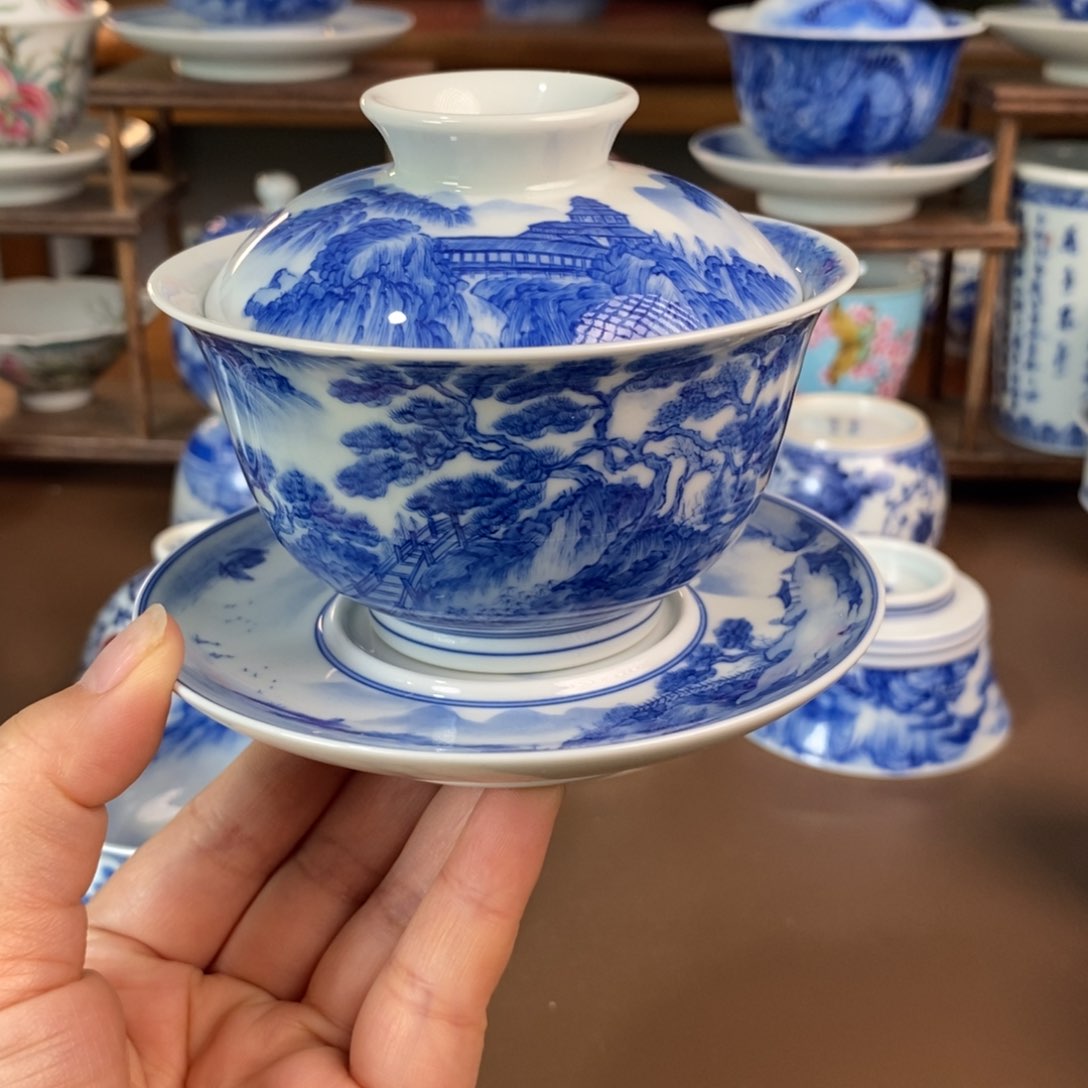 景德镇陶瓷手工手绘