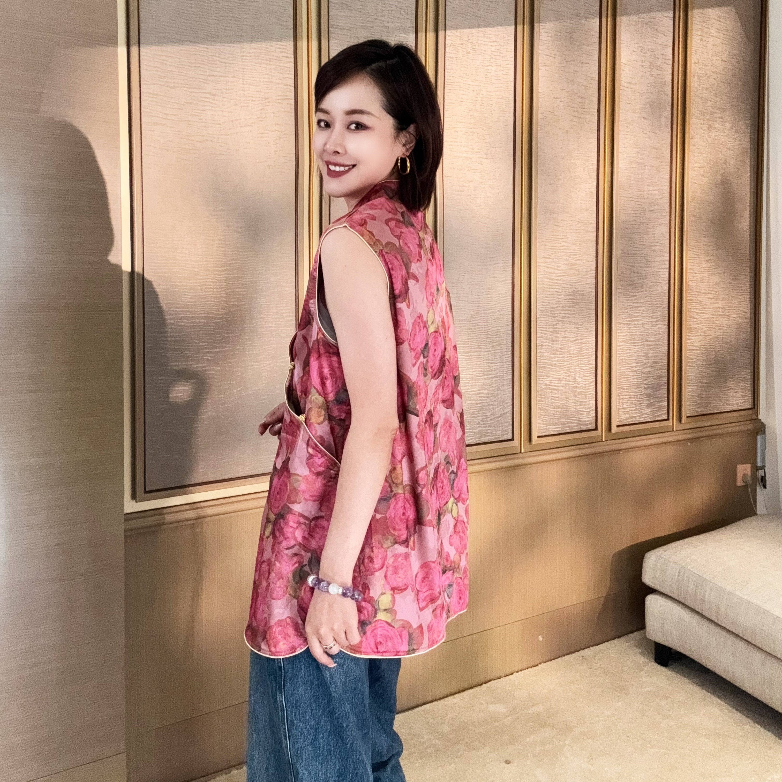 夏季短袖洋气时尚宽松百搭国风复古