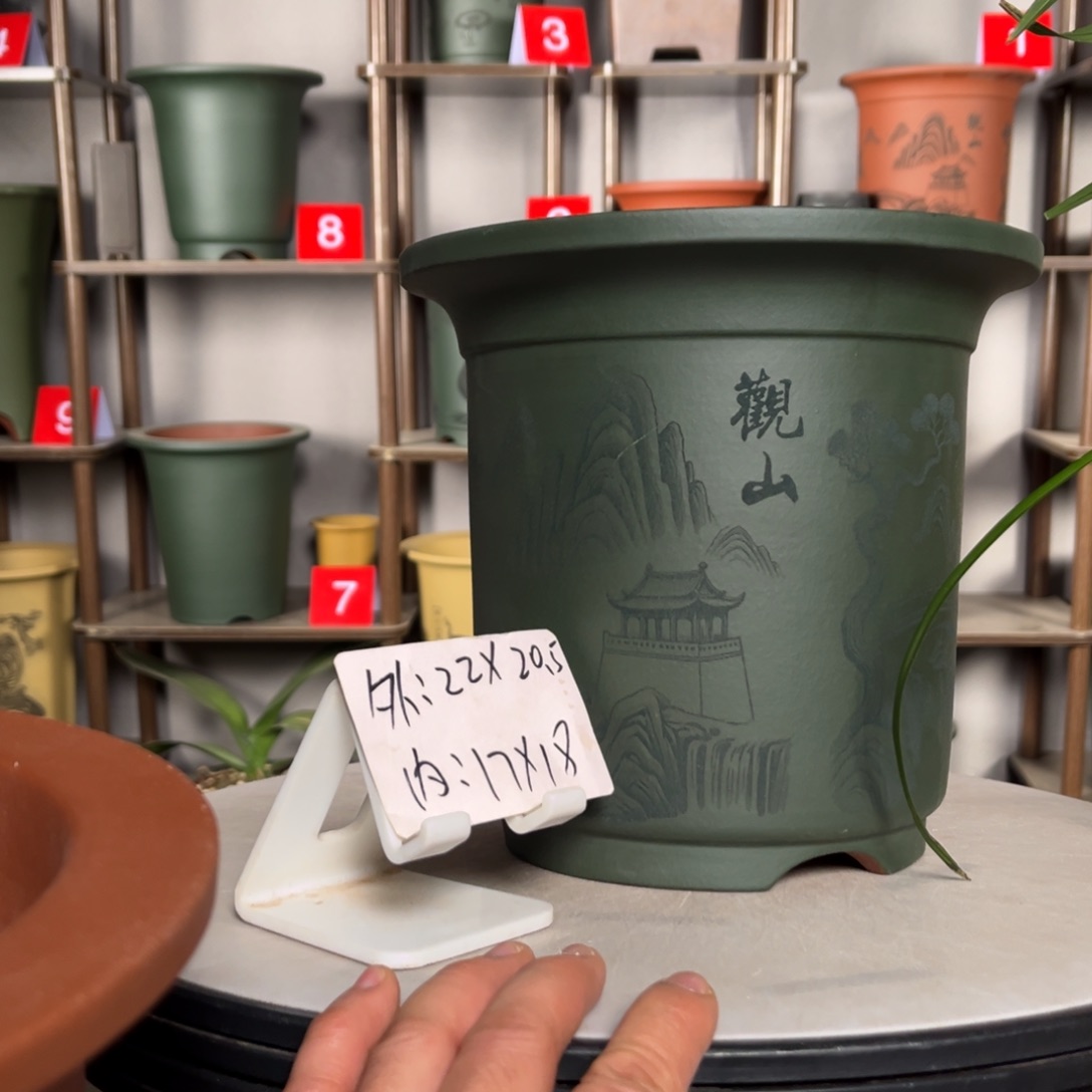 紫砂花盆紫砂花盆