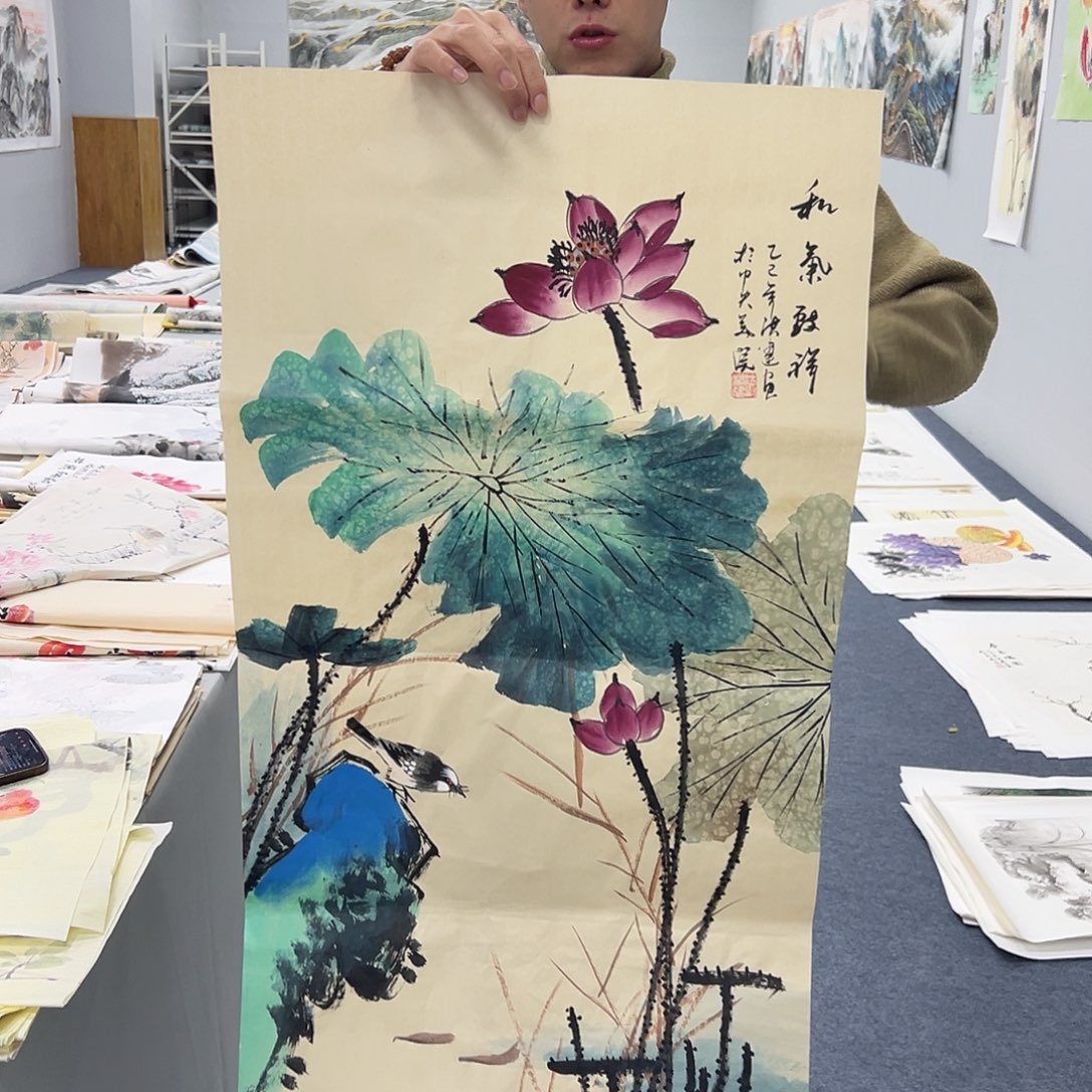 国画国画作品纯手绘