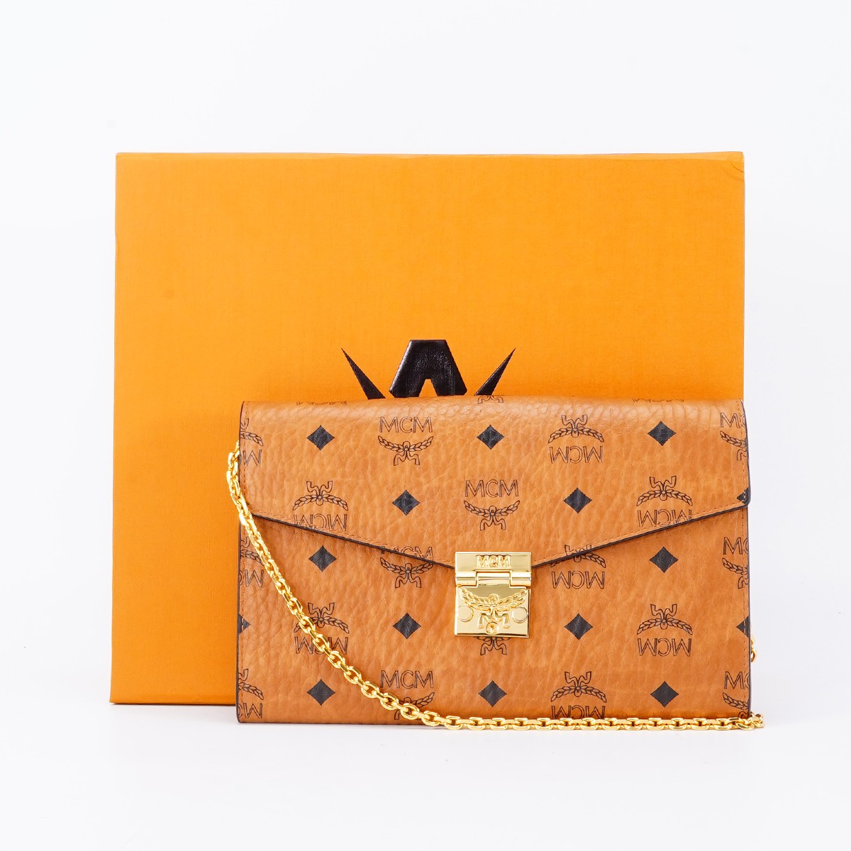 95新 MCM 【MCM专属】链条包woc大号/BG23003425