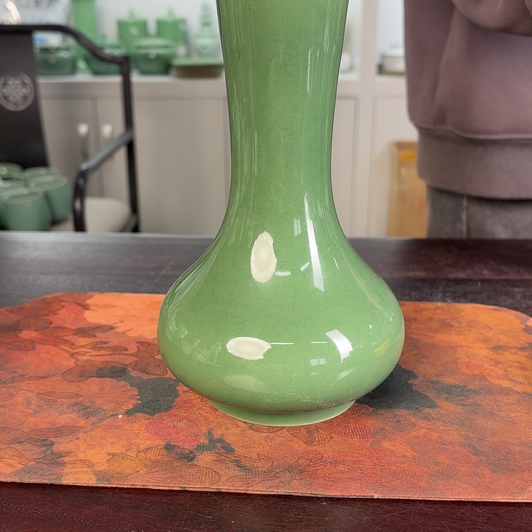 龙泉云间青瓷小米茶器