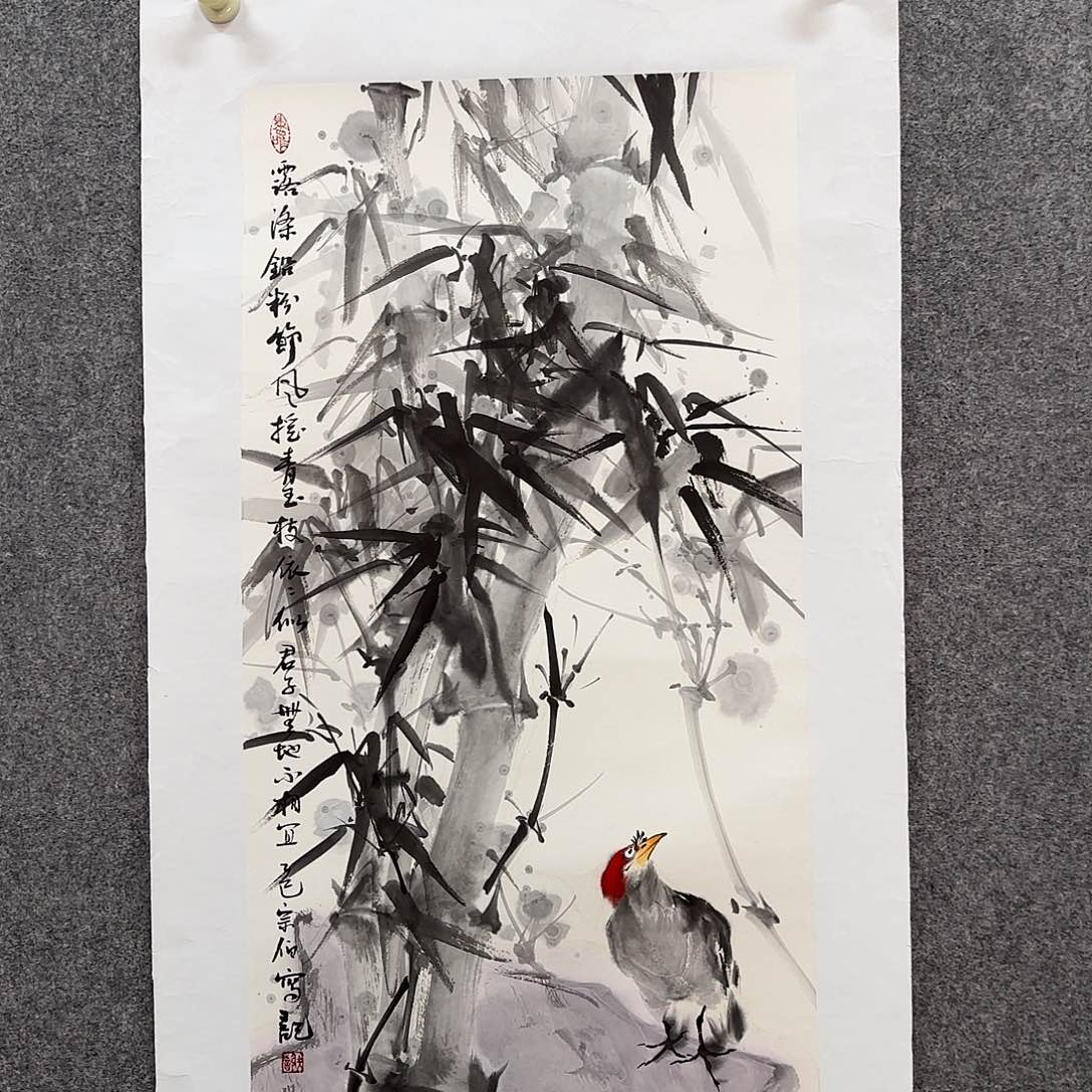 国画谢宗伯老师手绘作品