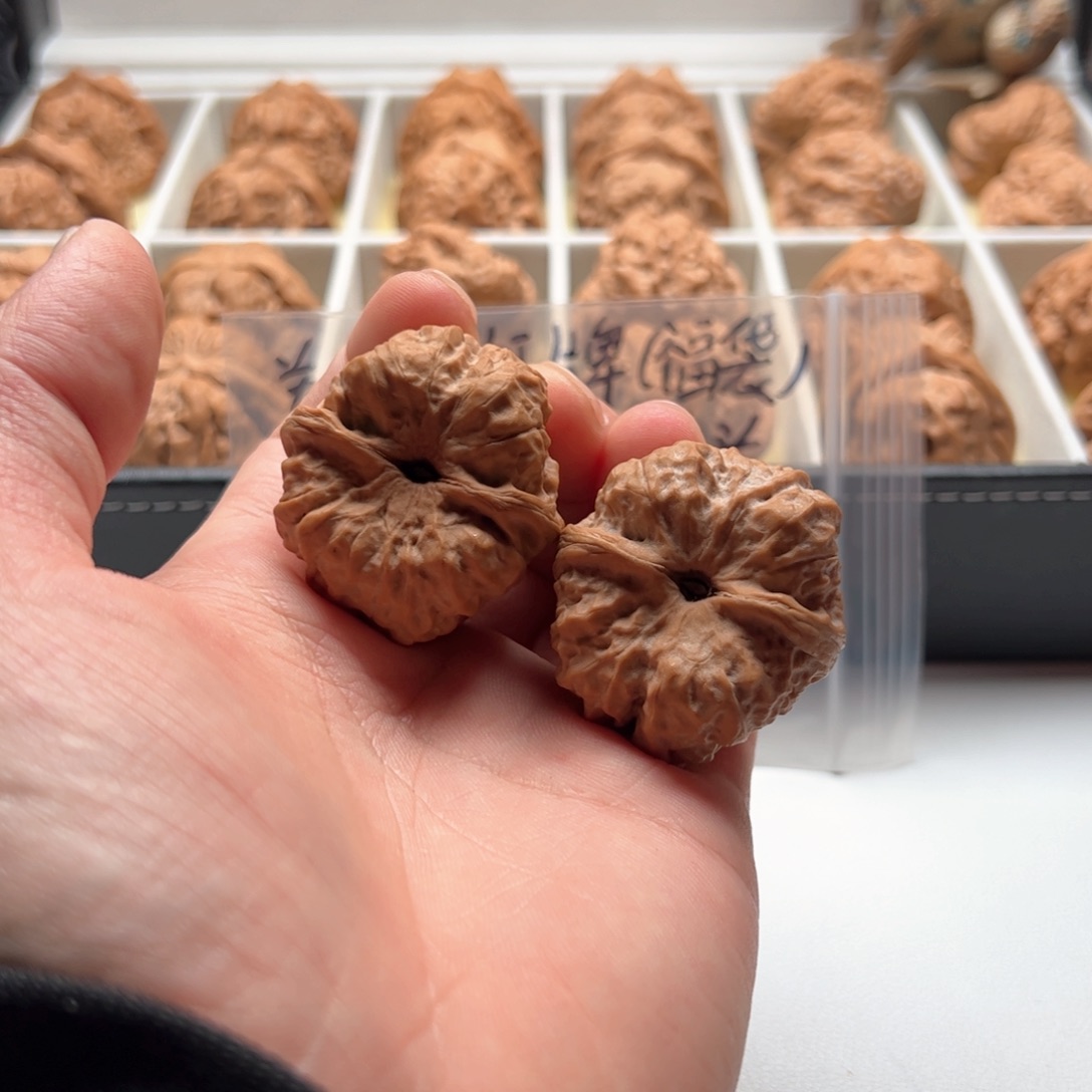 核桃把件延庆蛤蟆头