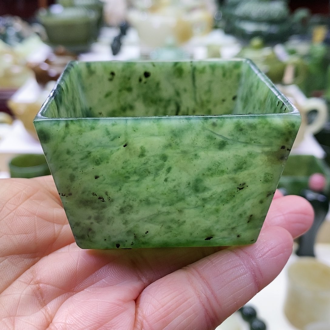 和田玉茶杯未镶嵌100ml