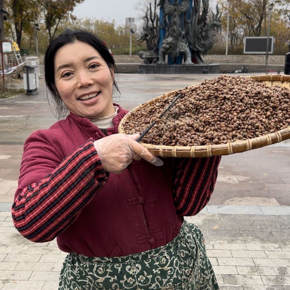 【孔玲专属】新鲜臭豆子拉丝传统工艺