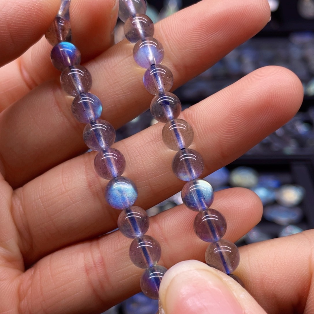 长石手串未镶嵌7左右