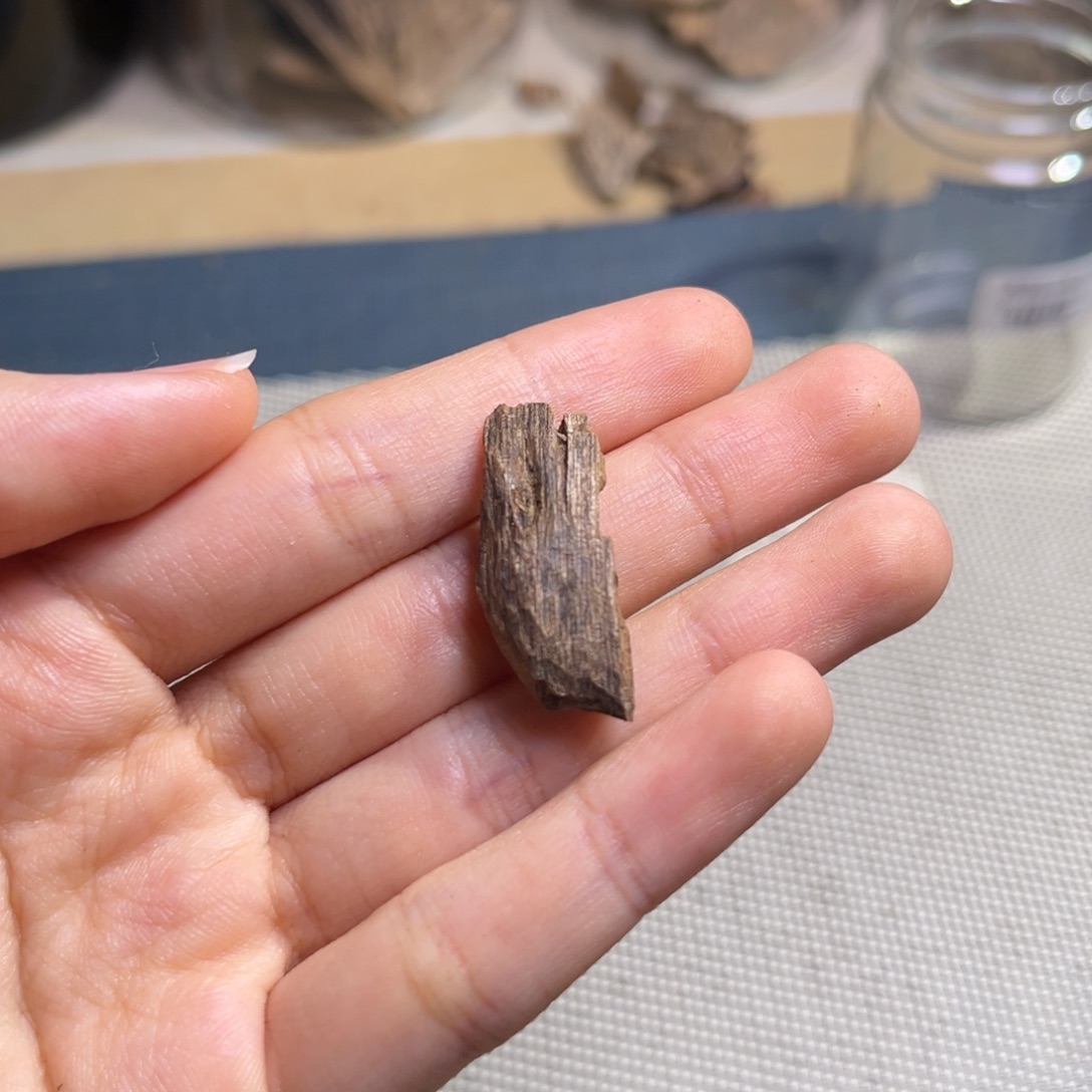 沉香泰国部分沉水树心1.1克